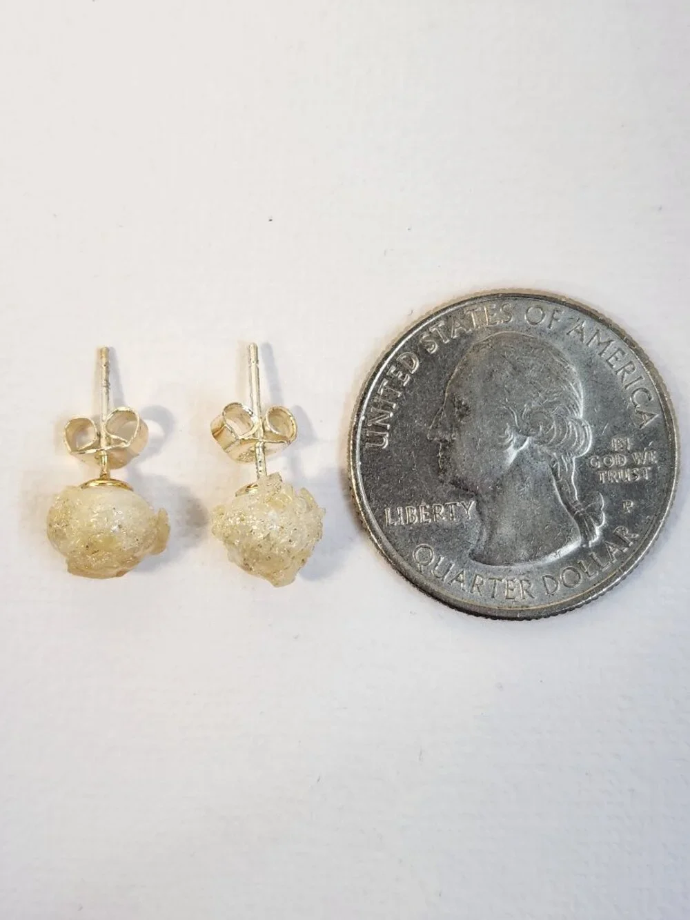Handmade Ethiopian Opal Crushed on Real Freshwater Pearl 925 Stud Earrings
